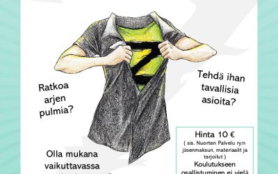 Kevät on loistavaa aikaa ryhtyä nuoren zemppariksi. Koulutus pian Iisalmessa!