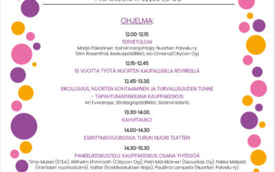 Nuorten reviireillä -juhlaseminaari 24.10.2019 Espoossa