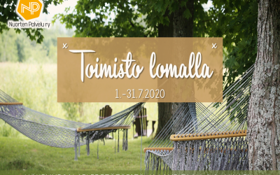 NP:n toimisto heinäkuun kiinni