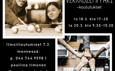 Maaliskuussa koulutetaan uusia vapaaehtoisia